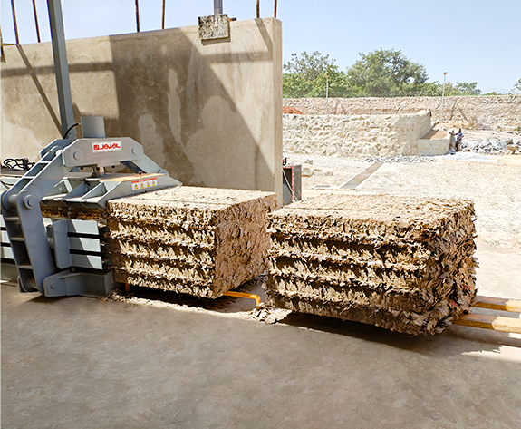 نظام إزالة النفايات الآلي الكامل لمصنع الكرتون النيجيري