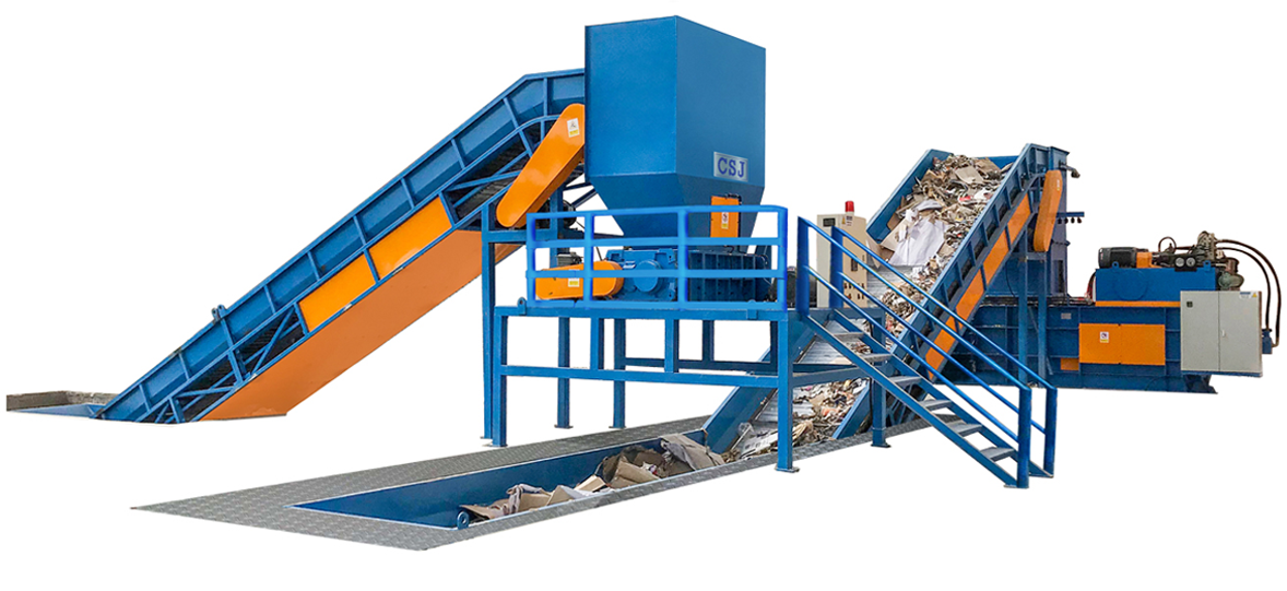 إعادة تدوير وتعبئة نفايات الورق